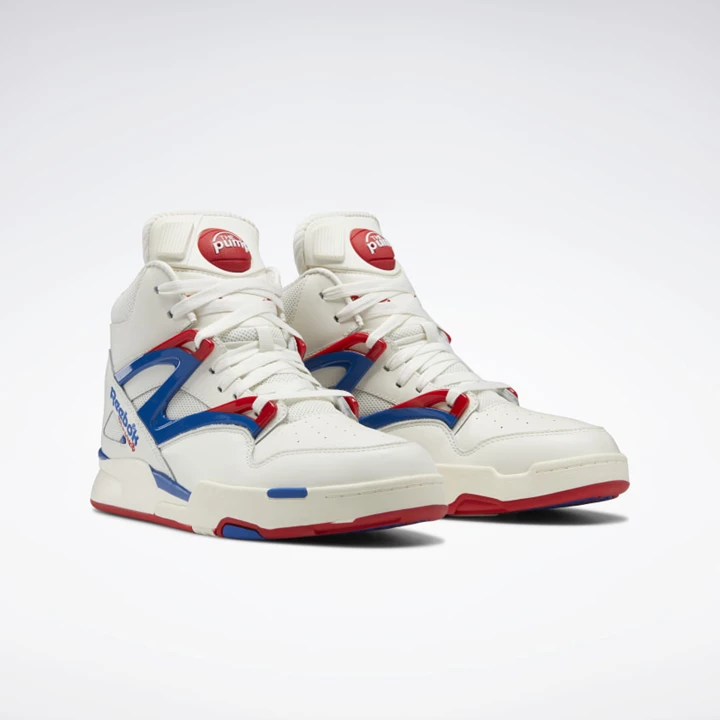 Basketbalove Tenisky Reebok Pump Omni Zone II Panske Modre Červené | KATRML058