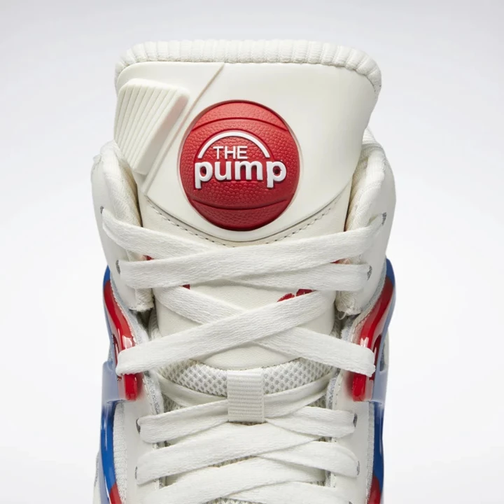 Basketbalove Tenisky Reebok Pump Omni Zone II Panske Modre Červené | KATRML058