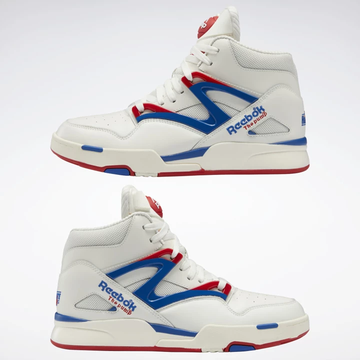 Basketbalove Tenisky Reebok Pump Omni Zone II Panske Modre Červené | KATRML058