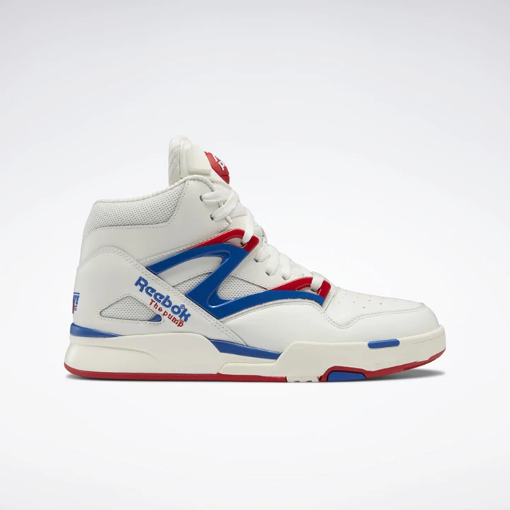 Basketbalove Tenisky Reebok Pump Omni Zone II Panske Modre Červené | KATRML058