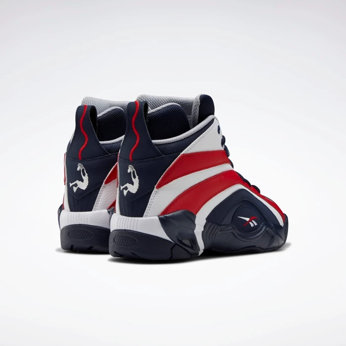 Basketbalove Tenisky Reebok Shaqnosis Panske Navy/White/Red | CHFIYG063