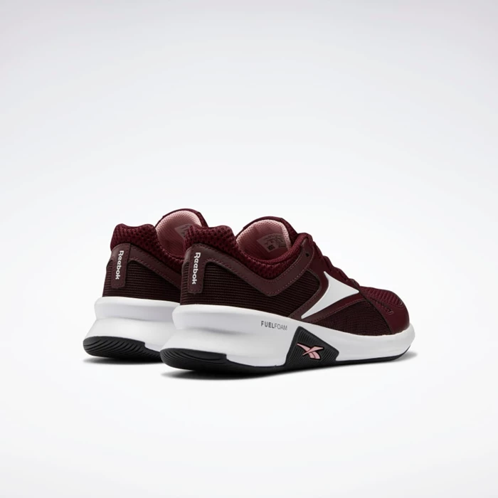 Botasky Reebok Advanced Trainette Damske Burgundy/Pink/White | IFZCSN956