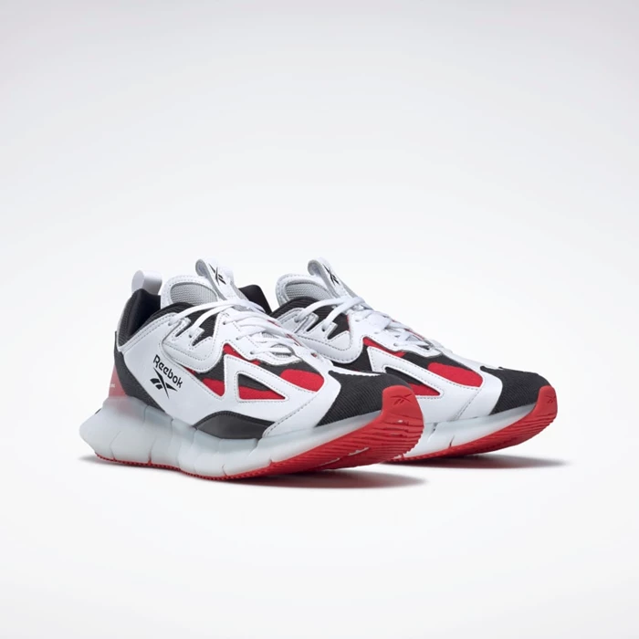 Botasky Reebok Angus Chiang Zig Kinetica Concept_Type2 Panske White/Red/Black | WHUZOV731