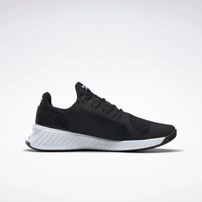 Botasky Reebok Flashfilm Trainer Panske Black/Black/White | TEQSFN130