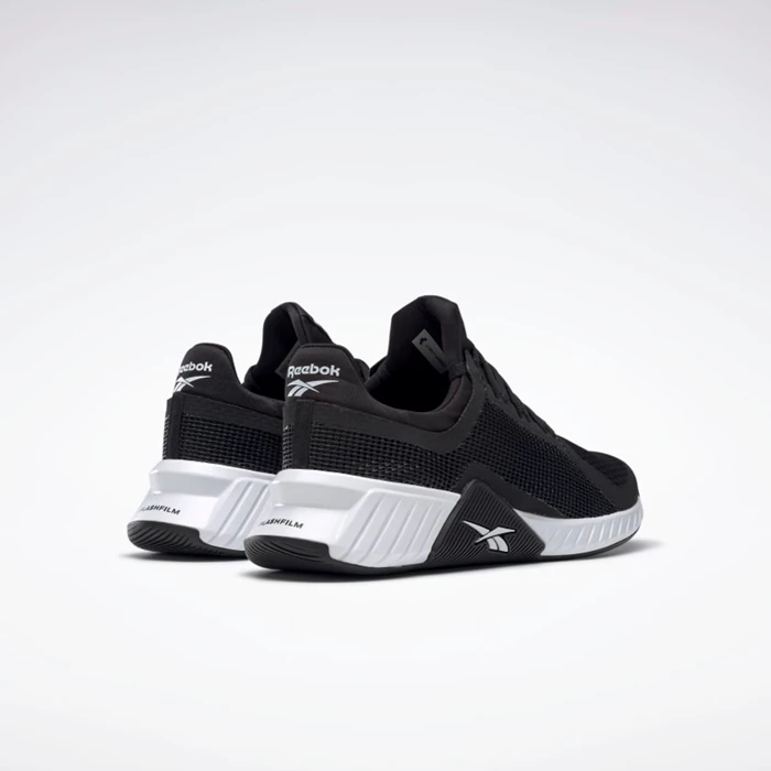 Botasky Reebok Flashfilm Trainer Panske Black/Black/White | TEQSFN130