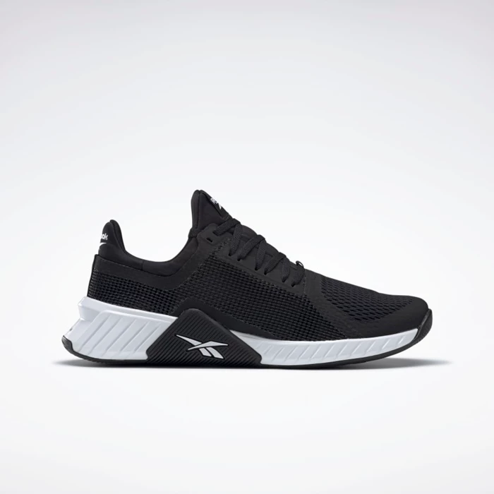 Botasky Reebok Flashfilm Trainer Panske Black/Black/White | TEQSFN130