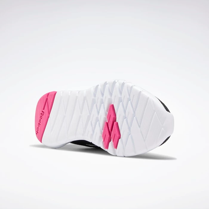 Botasky Reebok Mega Flexagon Damske Black/White/Pink | NKQPUZ869