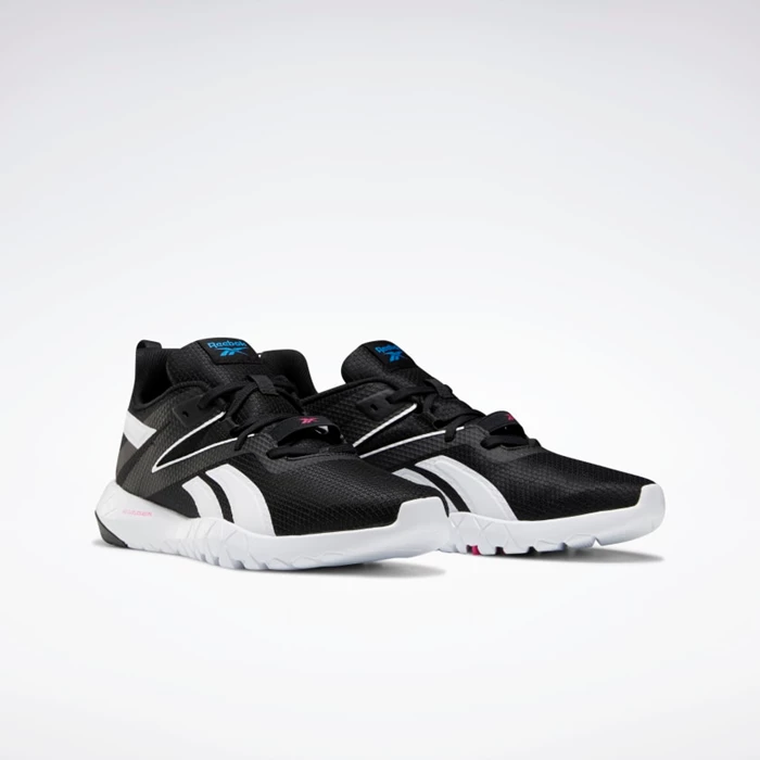 Botasky Reebok Mega Flexagon Panske Black/Blue/Pink | NERVLD308