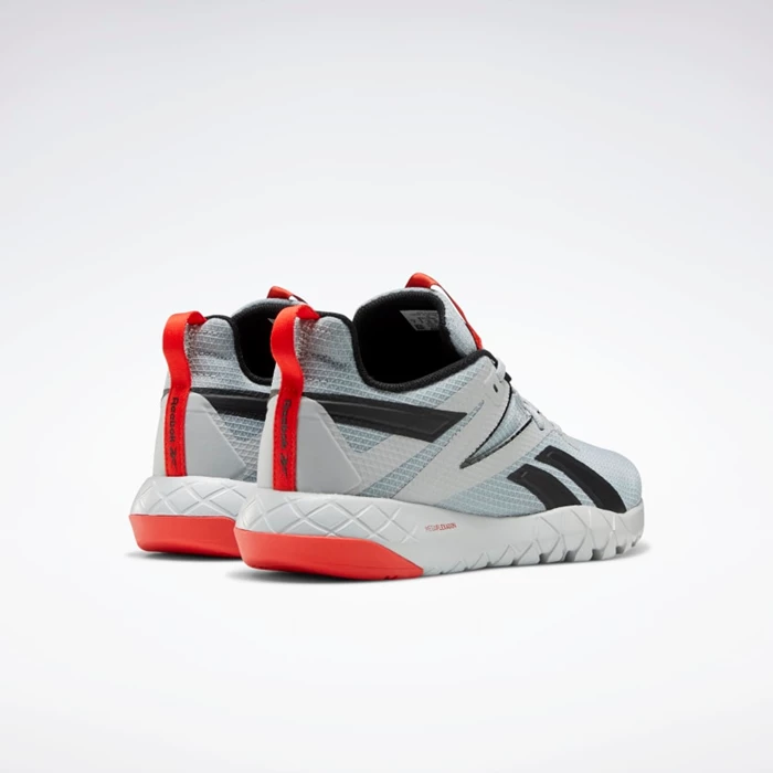 Botasky Reebok Mega Flexagon Panske Grey/Red/Black | QNKUDA250