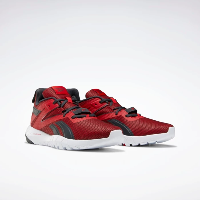 Botasky Reebok Mega Flexagon Panske Red/Grey/White | EOPISJ943