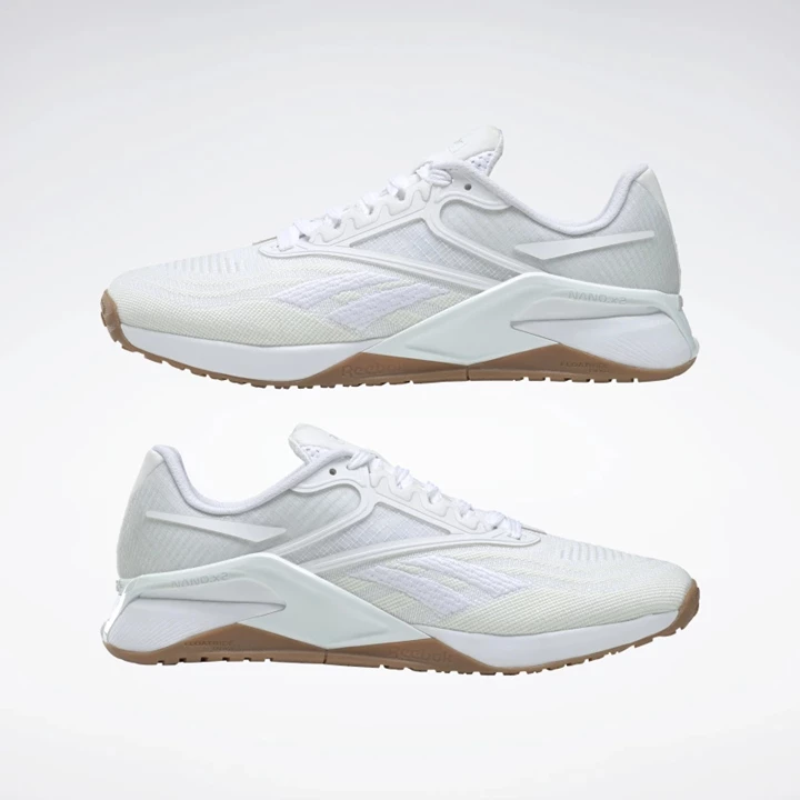 Botasky Reebok Nano X2 Damske Biele Biele Siva | FQZJRX514