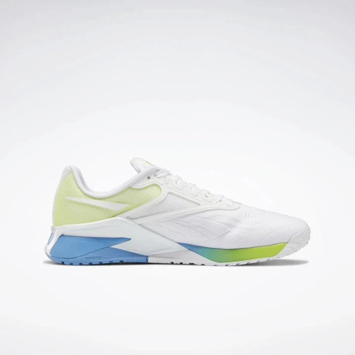 Botasky Reebok Nano X2 Damske Biele Modre Žlté | DBTZML168