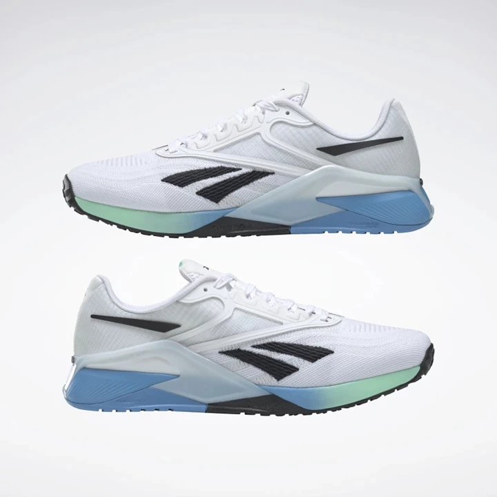 Botasky Reebok Nano X2 Panske Biele Modre Mätové | NZCVBP673