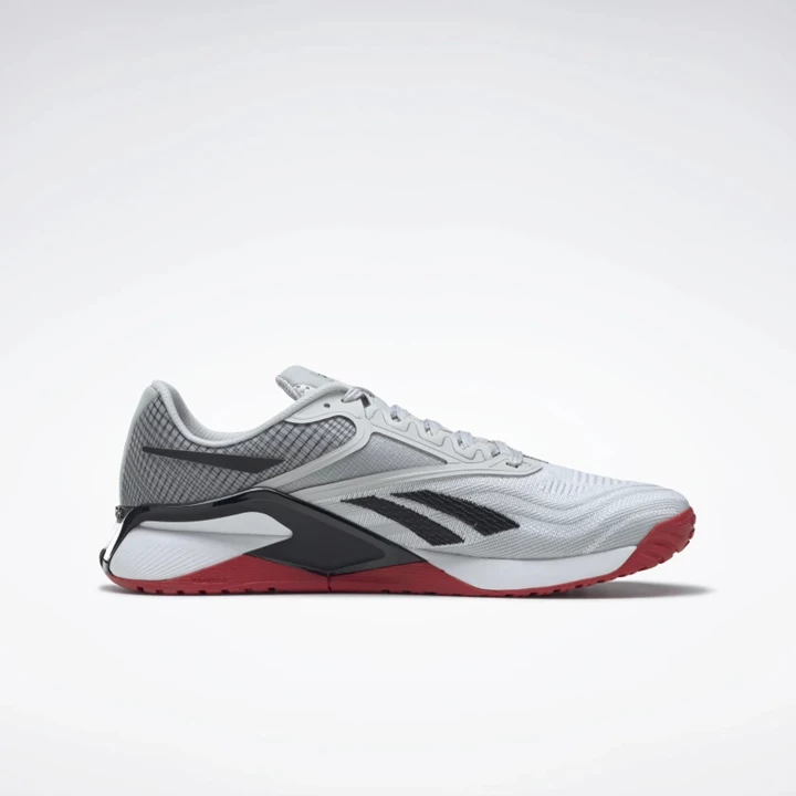 Botasky Reebok Nano X2 Panske Biele Siva Červené | GHPQJT769