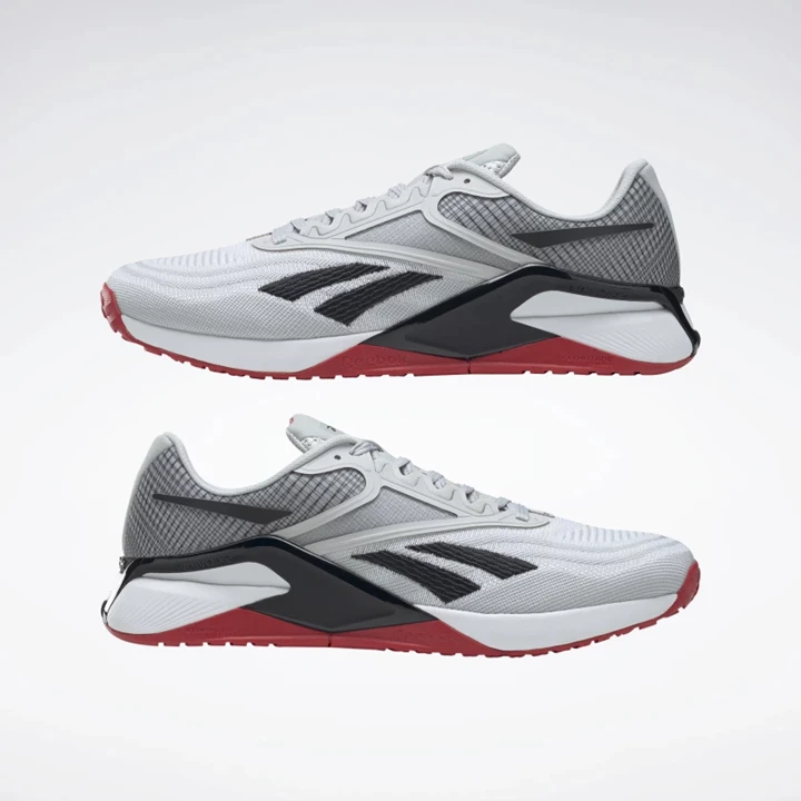 Botasky Reebok Nano X2 Panske Biele Siva Červené | GHPQJT769