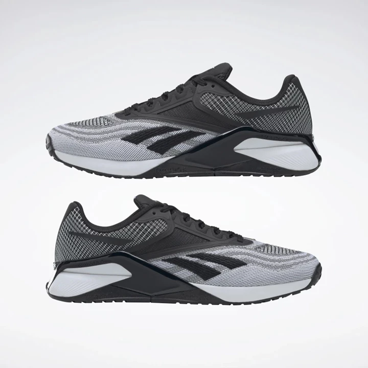 Botasky Reebok Nano X2 Panske Čierne Biele Siva | RUKCFE384