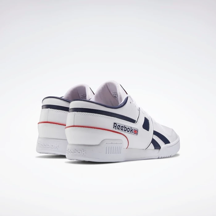 Botasky Reebok Pro Workout Lo Panske White/Navy/Red | AHZVTX436