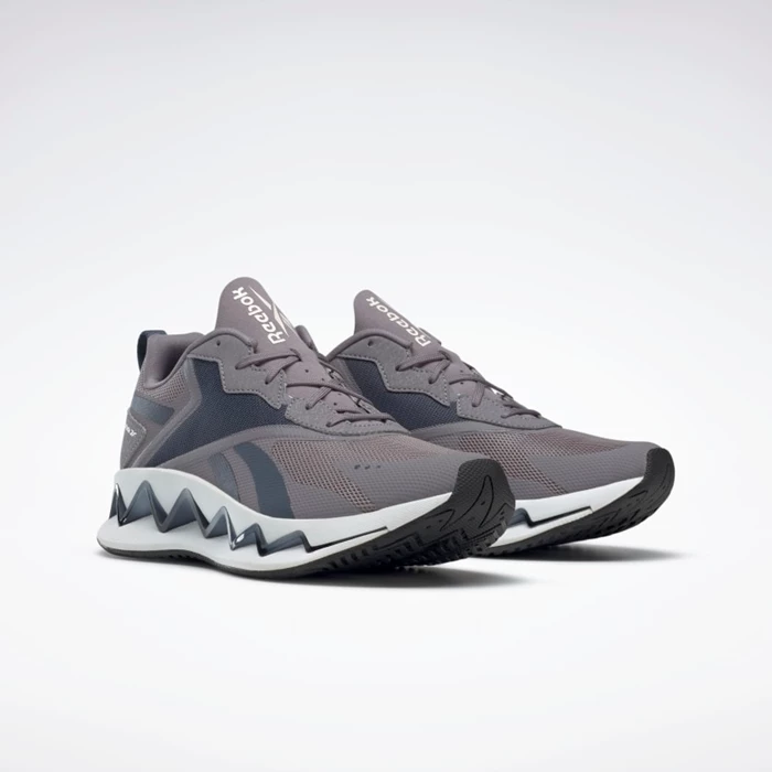 Botasky Reebok Zig Elusion Energy Damske Grey/Indigo/Pink | EBCGPD093