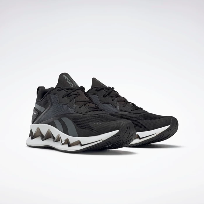 Botasky Reebok Zig Elusion Energy Damske Black/Grey/White | IJVQPN408