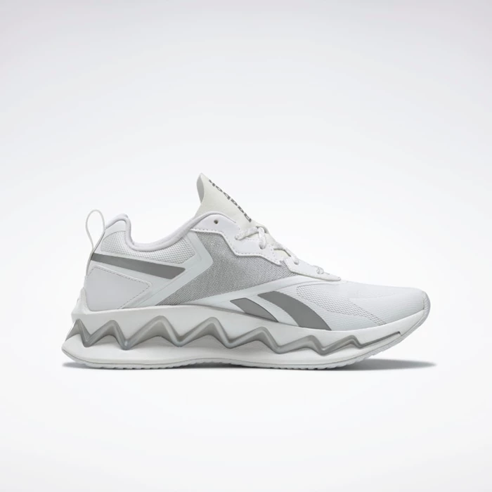 Botasky Reebok Zig Elusion Energy Damske White/Silver Metal/White | KRAVZN145