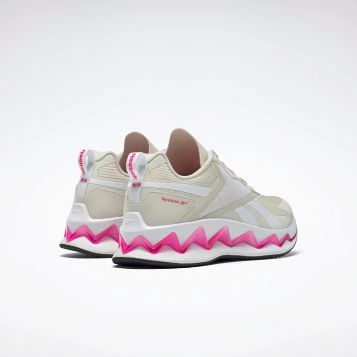 Botasky Reebok Zig Elusion Energy Damske White/Pink | ONPBYT203