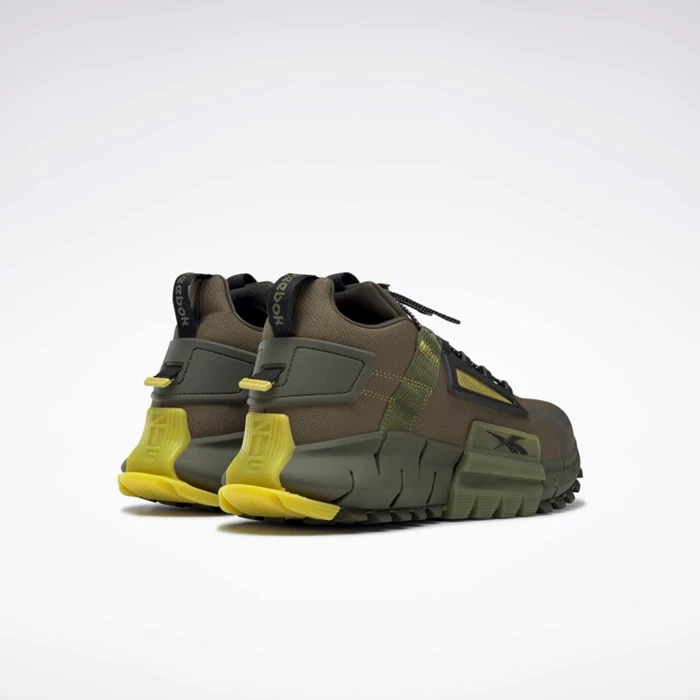 Botasky Reebok Zig Kinetica Edge Panske Green/Black/Yellow | ERAIPW597