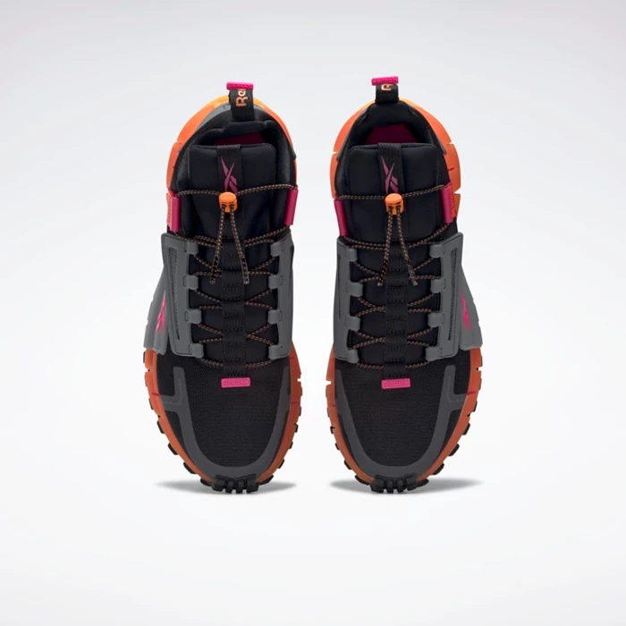 Botasky Reebok Zig Kinetica Edge Panske Black/Pink/Orange | SZRCIV950