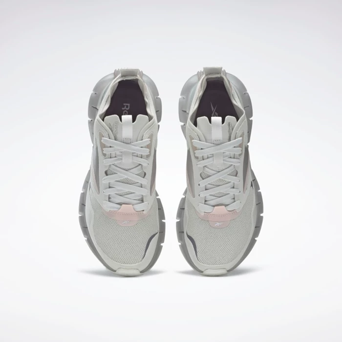 Botasky Reebok Zig Kinetica Horizon Damske Grey/Grey/Pink | OWPKLZ235