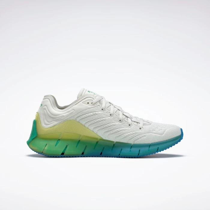 Botasky Reebok Zig Kinetica Panske Grey/Green/Grey | SFHWTI049