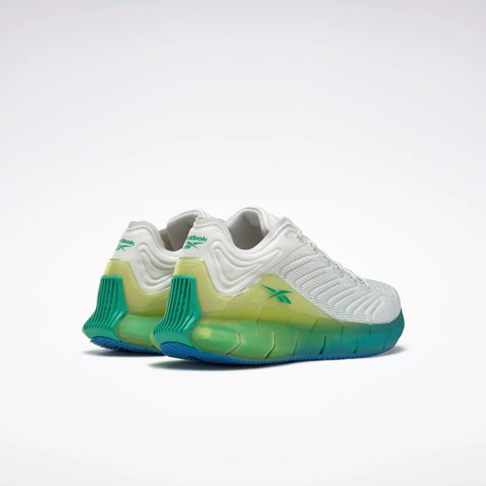 Botasky Reebok Zig Kinetica Panske Grey/Green/Grey | SFHWTI049