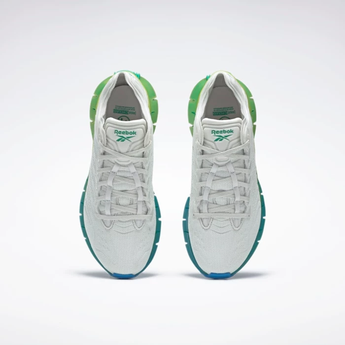 Botasky Reebok Zig Kinetica Panske Grey/Green/Grey | SFHWTI049