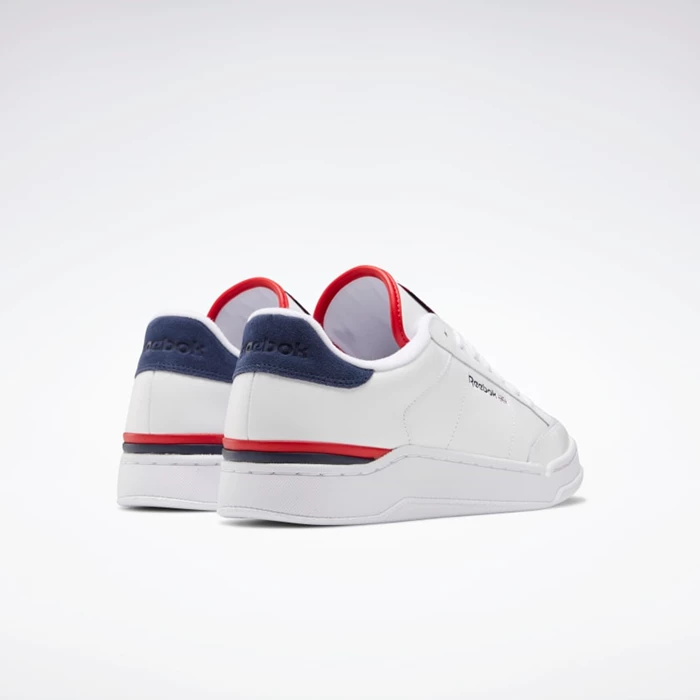 Classics Reebok Ad Court Damske White/Navy/Red | FVEGJB054