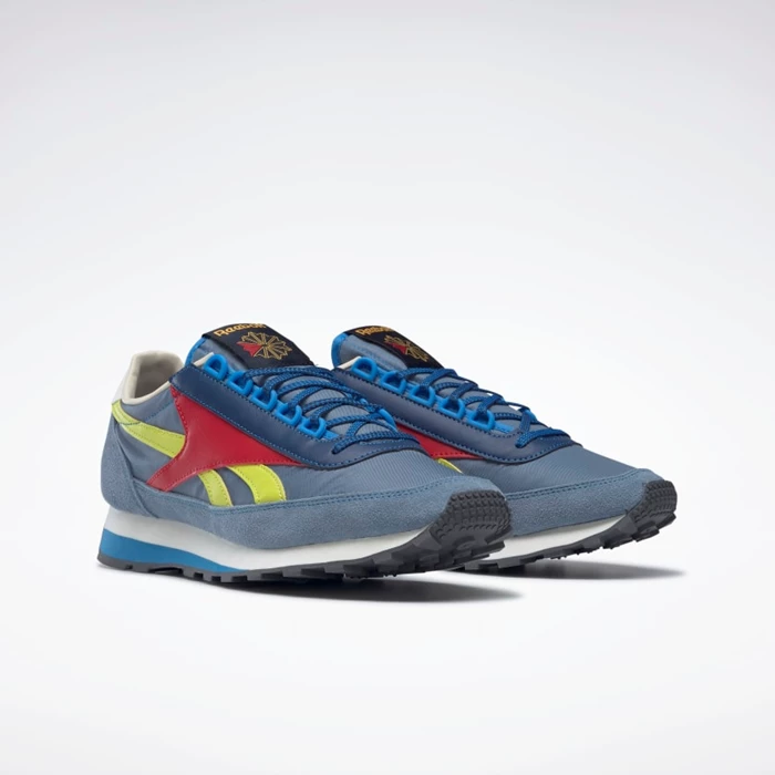 Classics Reebok Aztec OG Damske Blue/Green/Red | FTAVKR237