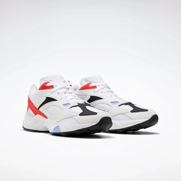 Classics Reebok Aztrek 96 Damske White/Red/Blue | GDYHTM974