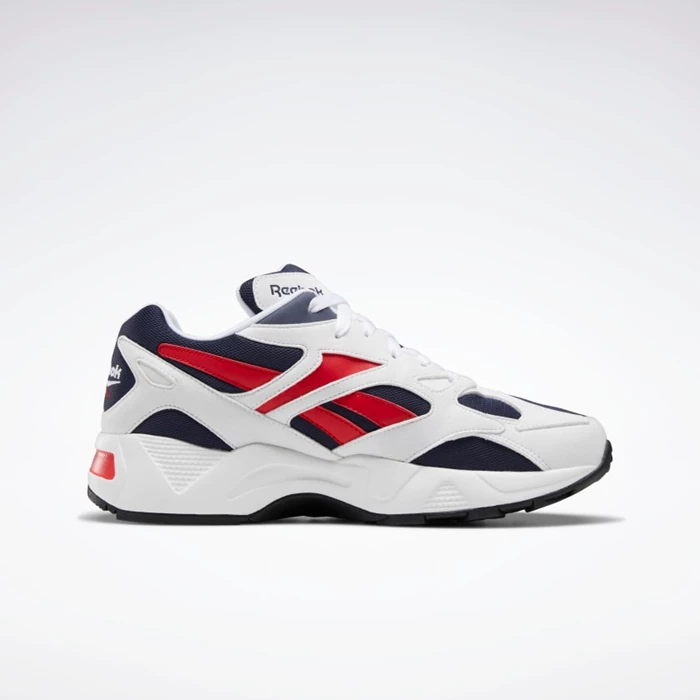 Classics Reebok Aztrek 96 Panske White/Navy/Red | WMITAS738