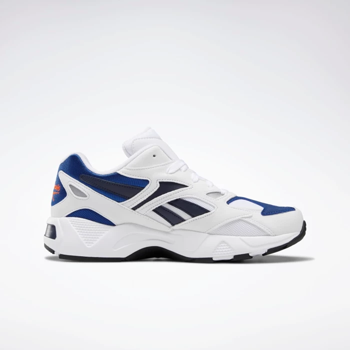 Classics Reebok Aztrek 96 Panske White/Royal/Orange | LJWYZD615