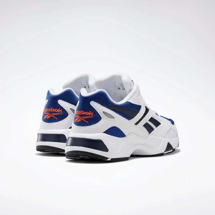 Classics Reebok Aztrek 96 Panske White/Royal/Orange | LJWYZD615