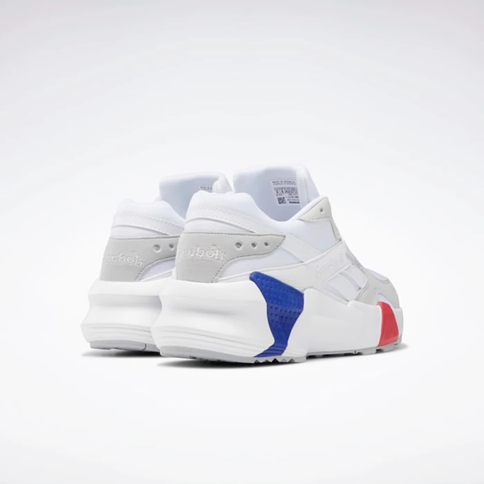 Classics Reebok Aztrek Double Panske White/Grey/Pink/Blue | GIYQHX485