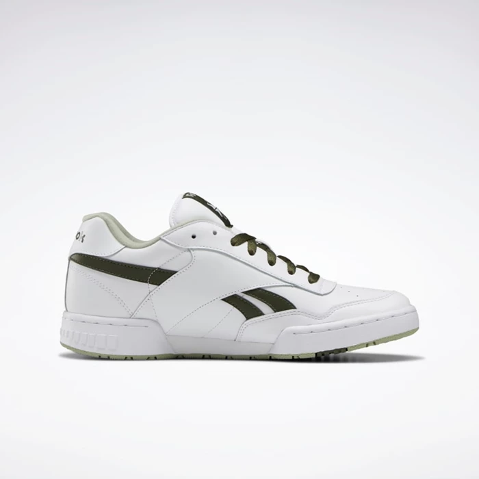 Classics Reebok BB 4000 Damske White/Green/Grey | AIFNHZ467