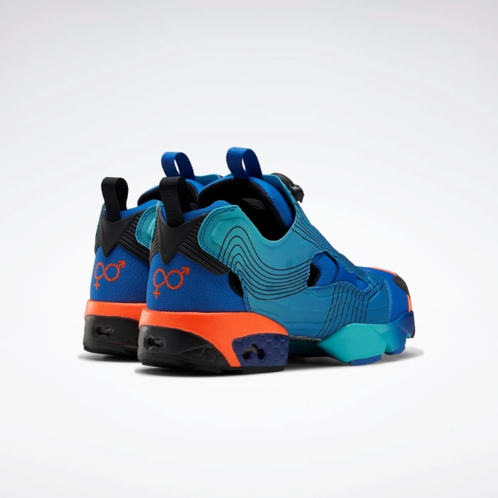 Classics Reebok Chromat Instapump Fury Panske Blue/Blue/Black | HEIAFT970