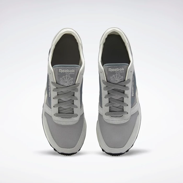 Classics Reebok Classic Leather AZ Damske Grey/Grey | RWANEQ789