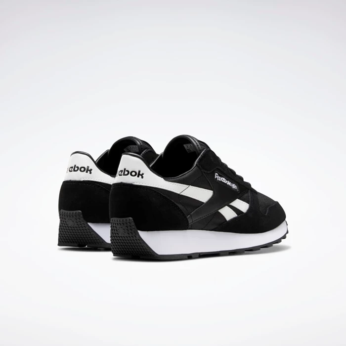 Classics Reebok Classic Leather AZ Damske Black/White/Black | ZDEBUJ128