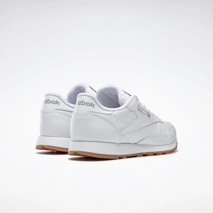 Classics Reebok Classic Leather Damske Biele | HXEVYF123