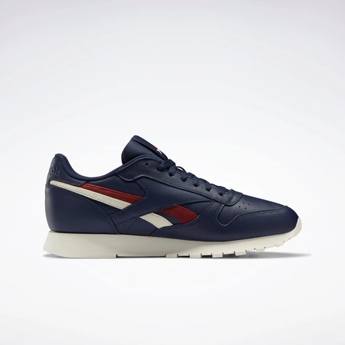 Classics Reebok Classic Leather Damske Námornícka Modrá | LCHNXT852