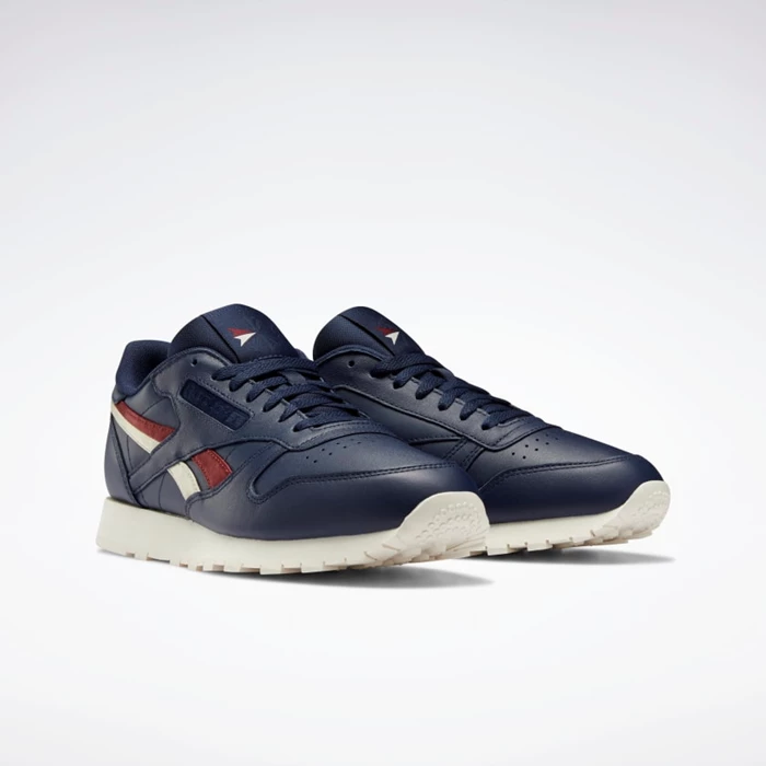 Classics Reebok Classic Leather Damske Námornícka Modrá | LCHNXT852