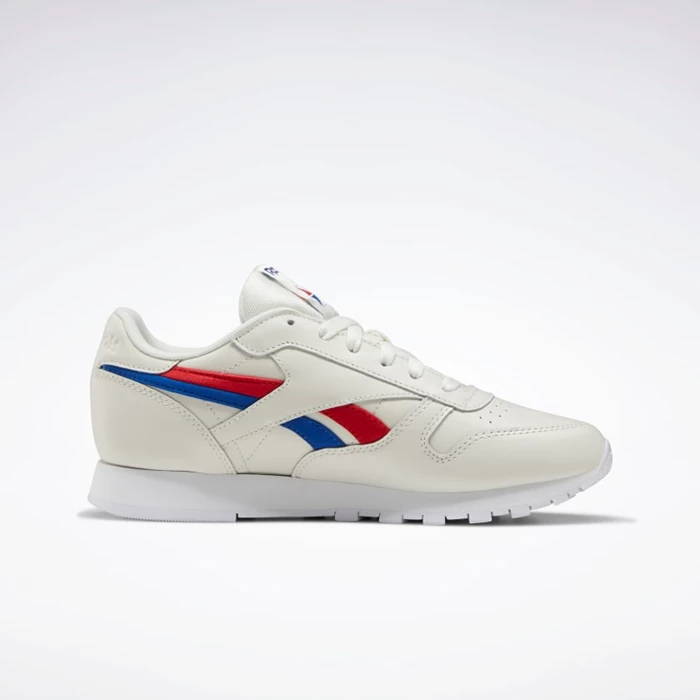 Classics Reebok Classic Leather Damske Red/Blue | GNSAKY719