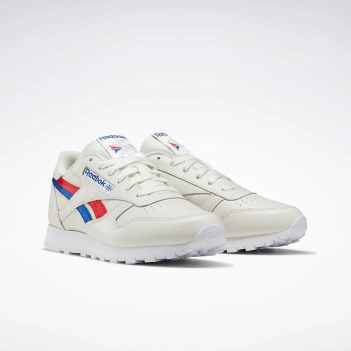 Classics Reebok Classic Leather Damske Red/Blue | GNSAKY719