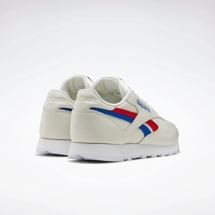 Classics Reebok Classic Leather Damske Red/Blue | GNSAKY719