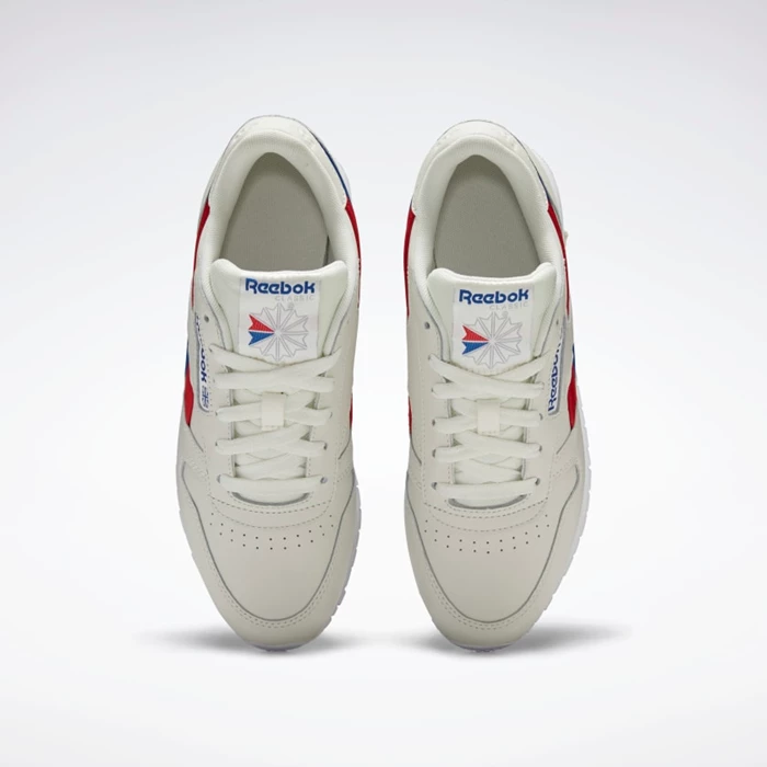 Classics Reebok Classic Leather Damske Red/Blue | GNSAKY719