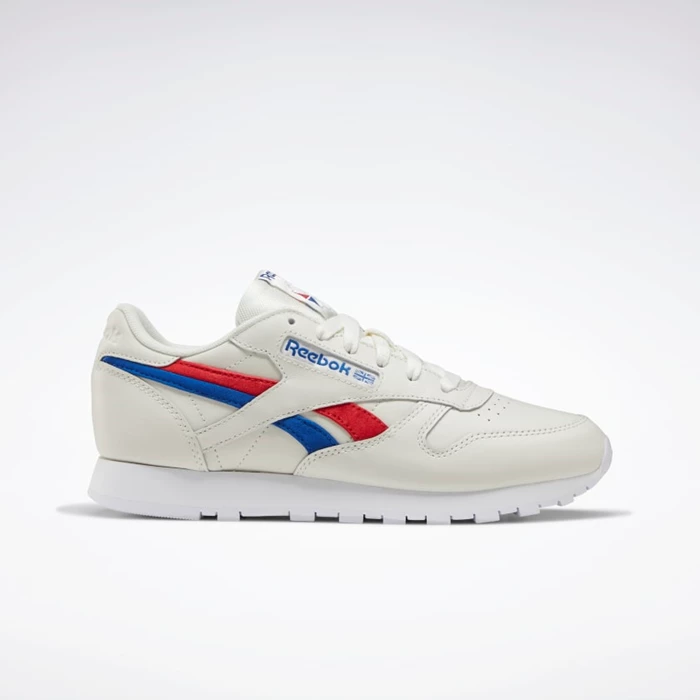 Classics Reebok Classic Leather Damske Red/Blue | GNSAKY719